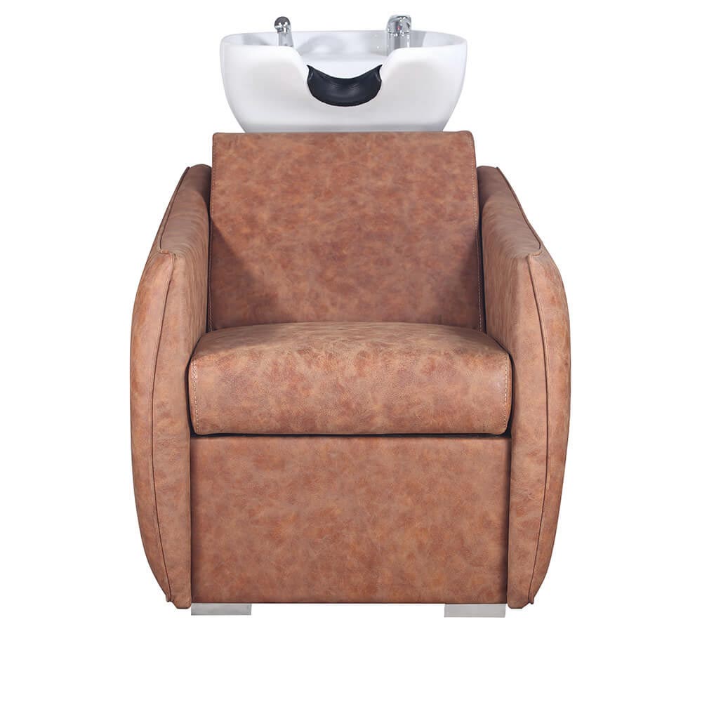 1160 Hazel Tan Shampoo Basin Front