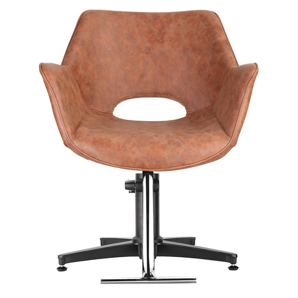 4371-Chloe-Tan-Front-Black-Pump