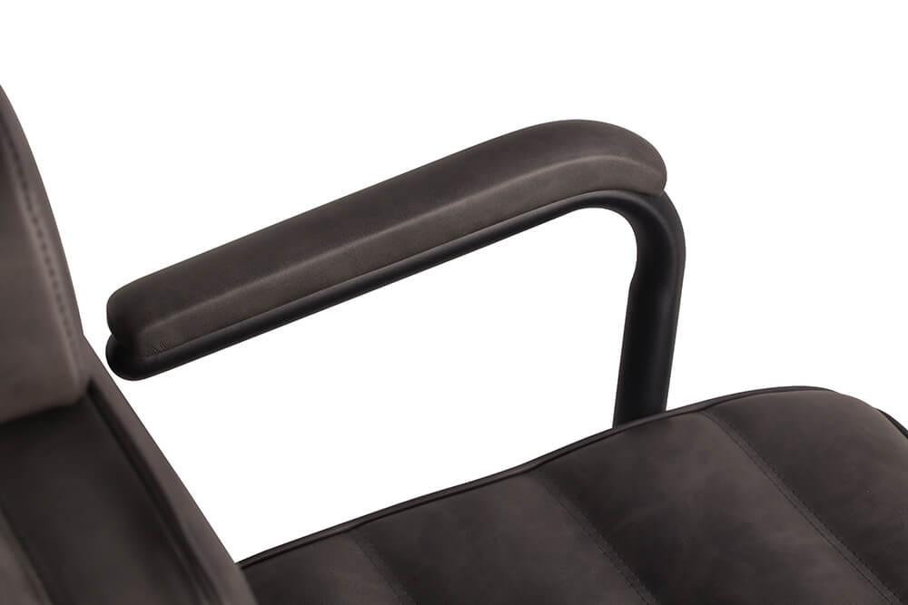 6235 Naomi II Textured Black Reclining Chair Detail 2