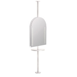 Arch LED with Pole Frame White