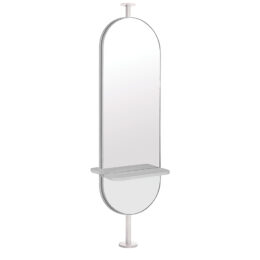 Villa II with Pole Frame White