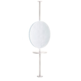 Circa LED with Pole Frame White