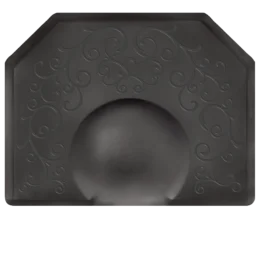Smart Step Elite Bella Series 4 x 5 Anti-Fatigue Mat Bella Black