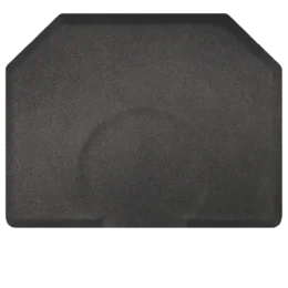 Smart Step Elite Series 4 x 5 Anti-Fatigue Mat Granite Steel