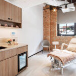 Introducing Salon Space: A Modern Industrial Salon Design Empowering Freelance Creatives.